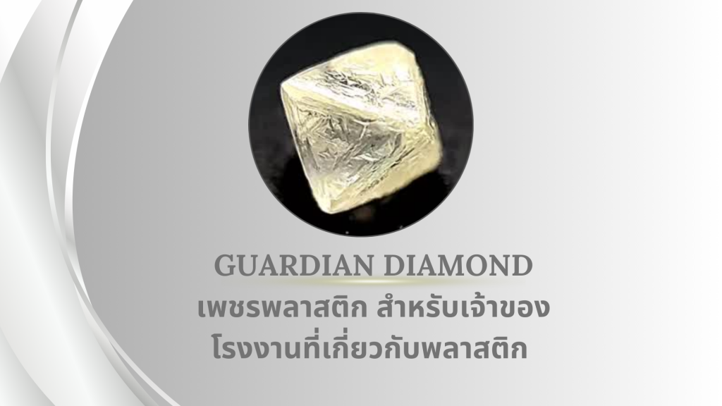 Guardian Diamond เพชรพลาสติก สำหรับเจ้าของโรงงานที่เกี่ยวกับพลาสติก