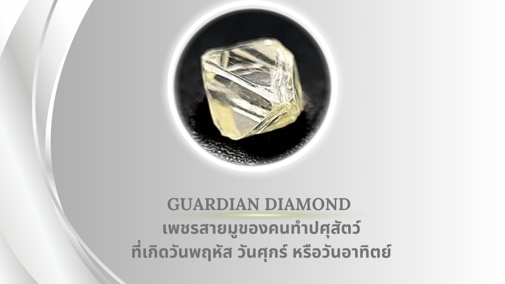 Guardian Diamond เพชรสายมูของคนทำปศุสัตว์ที่เกิดวันพฤหัส วันศุกร์ หรือวันอาทิตย์