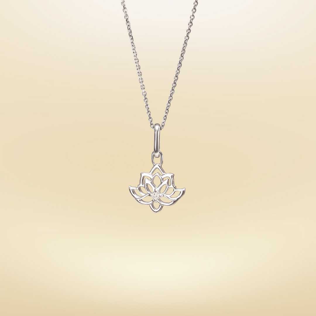 สร้อยคอ บัวหลวง (Lotus Flower)